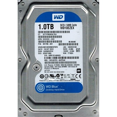 WD BLUE 1TB PC Internal Hard Drive